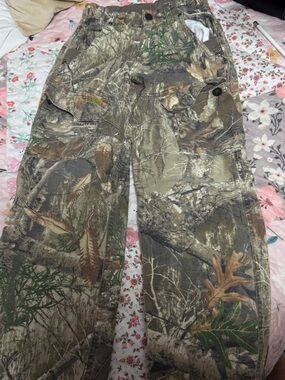 Magellan Outdoors Boys Camo Cargo Pants - Brown, Green, Tan